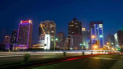 福建厦门清凉夜景图片