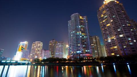 福建厦门清凉夜景图片