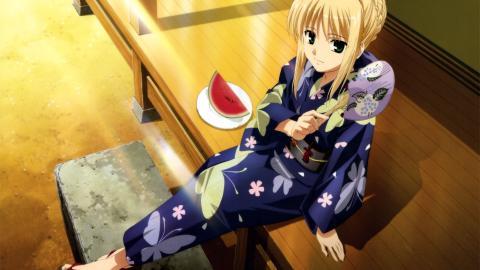 《Fate/stay night》saber图片