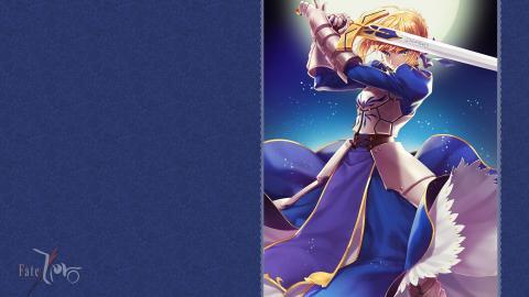 《Fate/stay night》saber图片