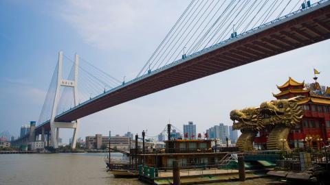 上海南浦大桥图片大全