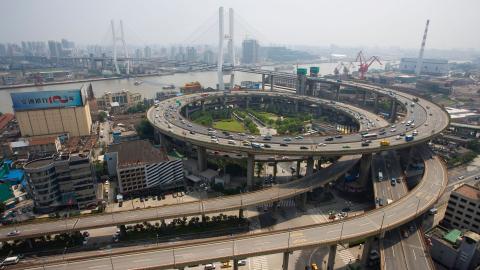 上海南浦大桥图片大全