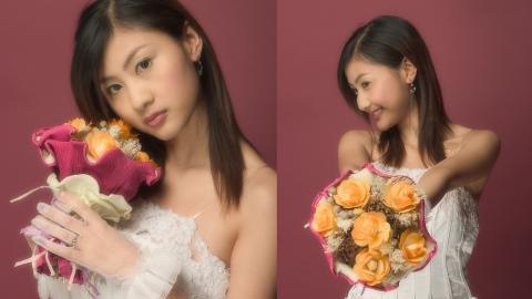 小家碧玉清纯美女图片大全