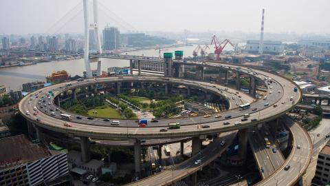 上海南浦大桥图片大全