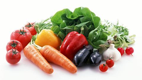 新鲜绿色健康蔬菜图片