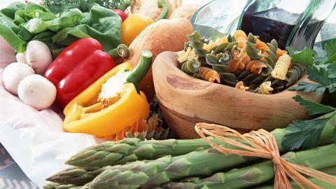 新鲜绿色健康蔬菜图片