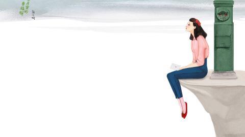 三月里的幸福饼插画图片大全