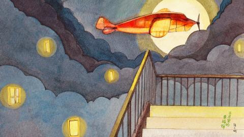 三月里的幸福饼插画图片大全