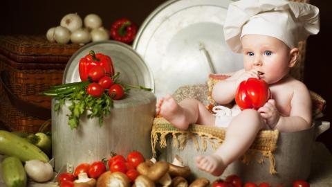 婴儿美食家图片