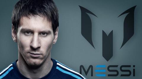 梅西足球电脑图片