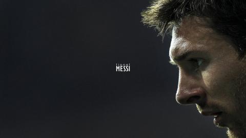 梅西足球电脑图片