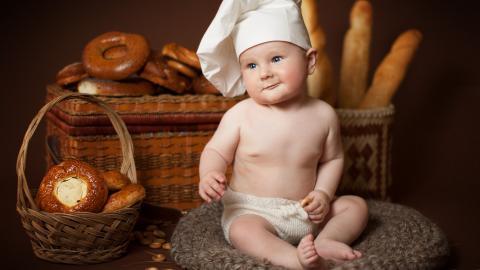 婴儿美食家图片