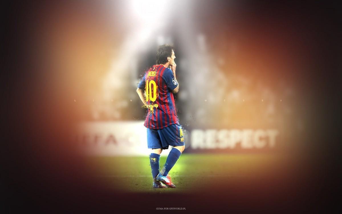 梅西足球电脑图片