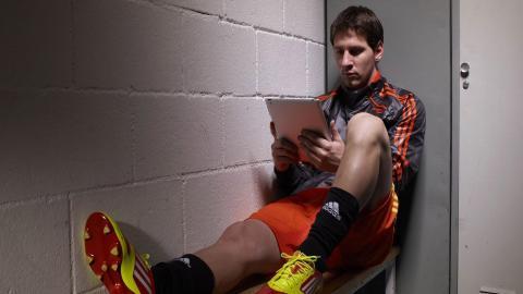 梅西足球电脑图片