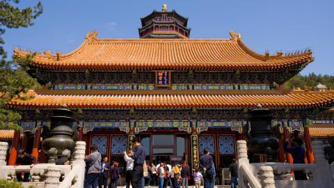 北京颐和园风景图片