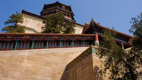 北京颐和园风景图片