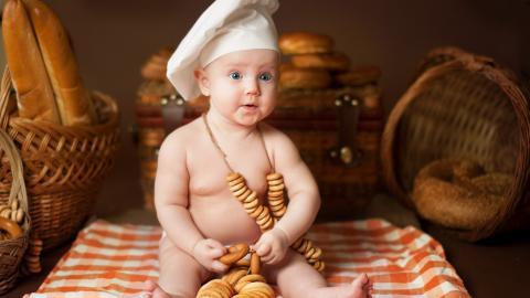 婴儿美食家图片