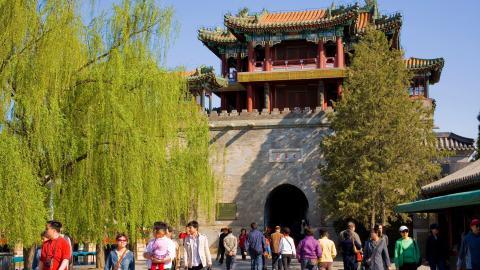 北京颐和园风景图片