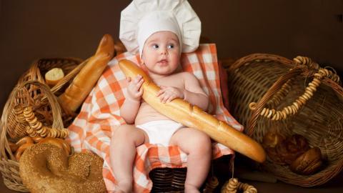 婴儿美食家图片