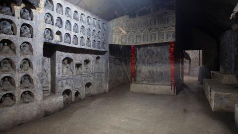 济南千佛山万佛洞图片大全