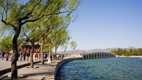 北京颐和园风景图片