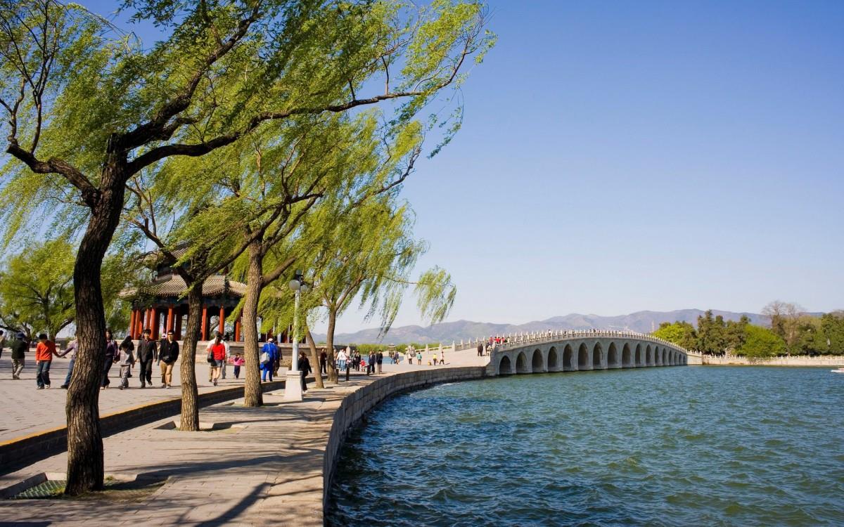 北京颐和园风景图片