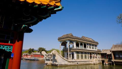 北京颐和园风景图片