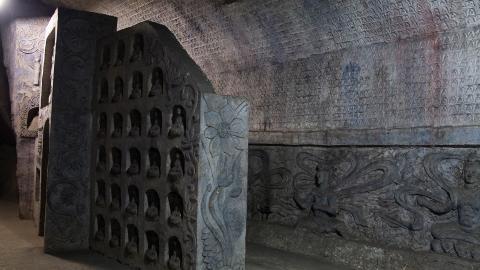 济南千佛山万佛洞图片大全