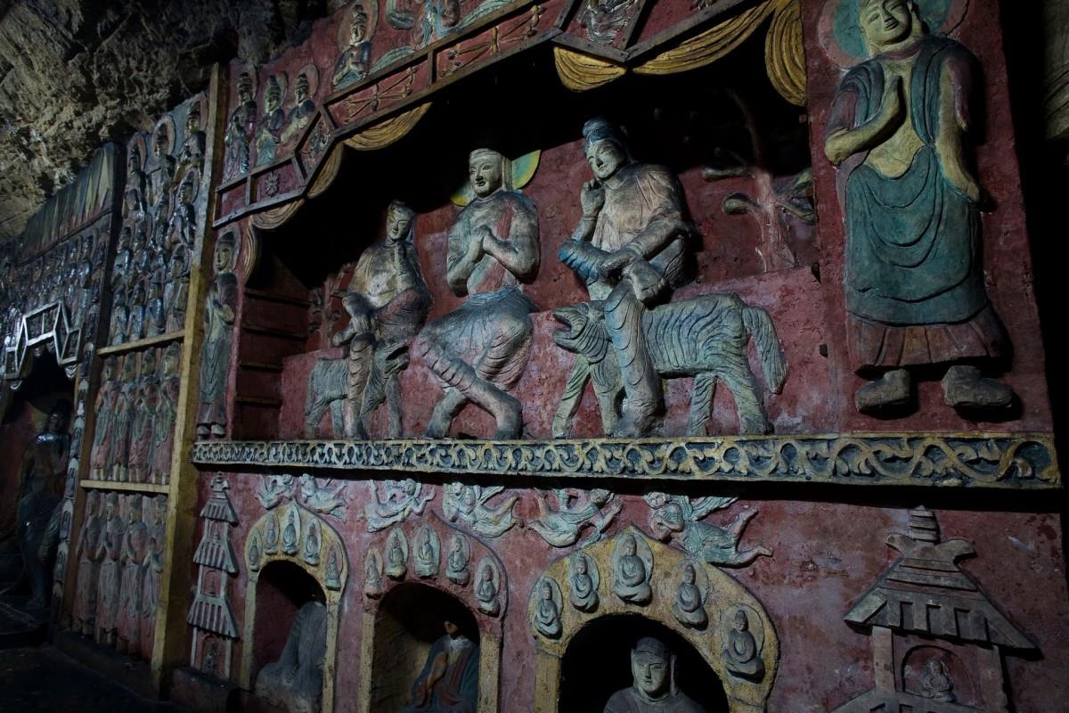 济南千佛山万佛洞图片大全