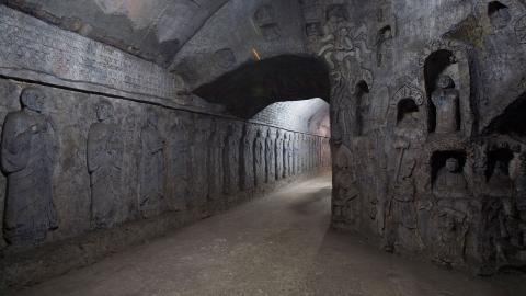 济南千佛山万佛洞图片大全