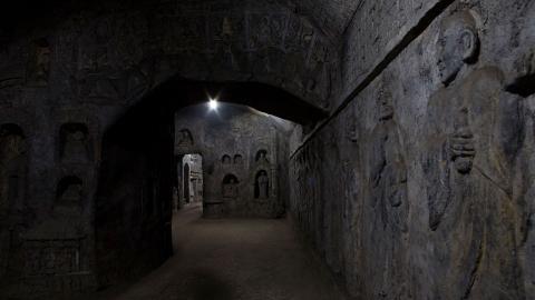 济南千佛山万佛洞图片大全