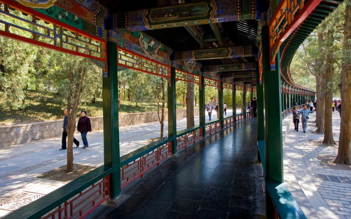 北京颐和园风景图片