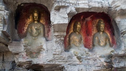 济南千佛山万佛洞图片大全