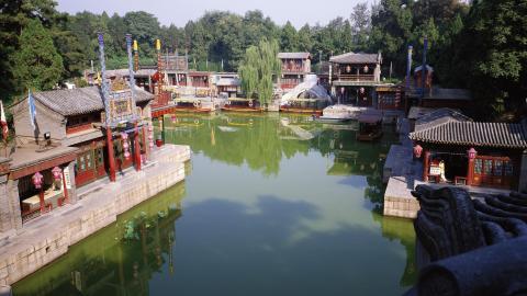 北京颐和园风景图片