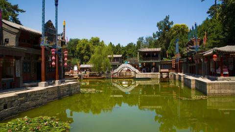 北京颐和园风景图片