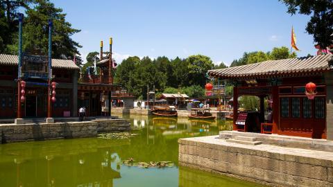 北京颐和园风景图片