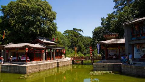 北京颐和园风景图片