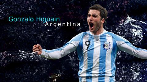 足球明星伊瓜因高清图片