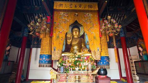 济南千佛山万佛洞图片大全