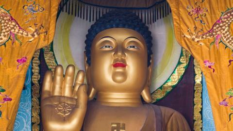 济南千佛山万佛洞图片大全