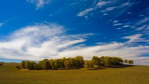乌兰布统美丽湖泊图片大全