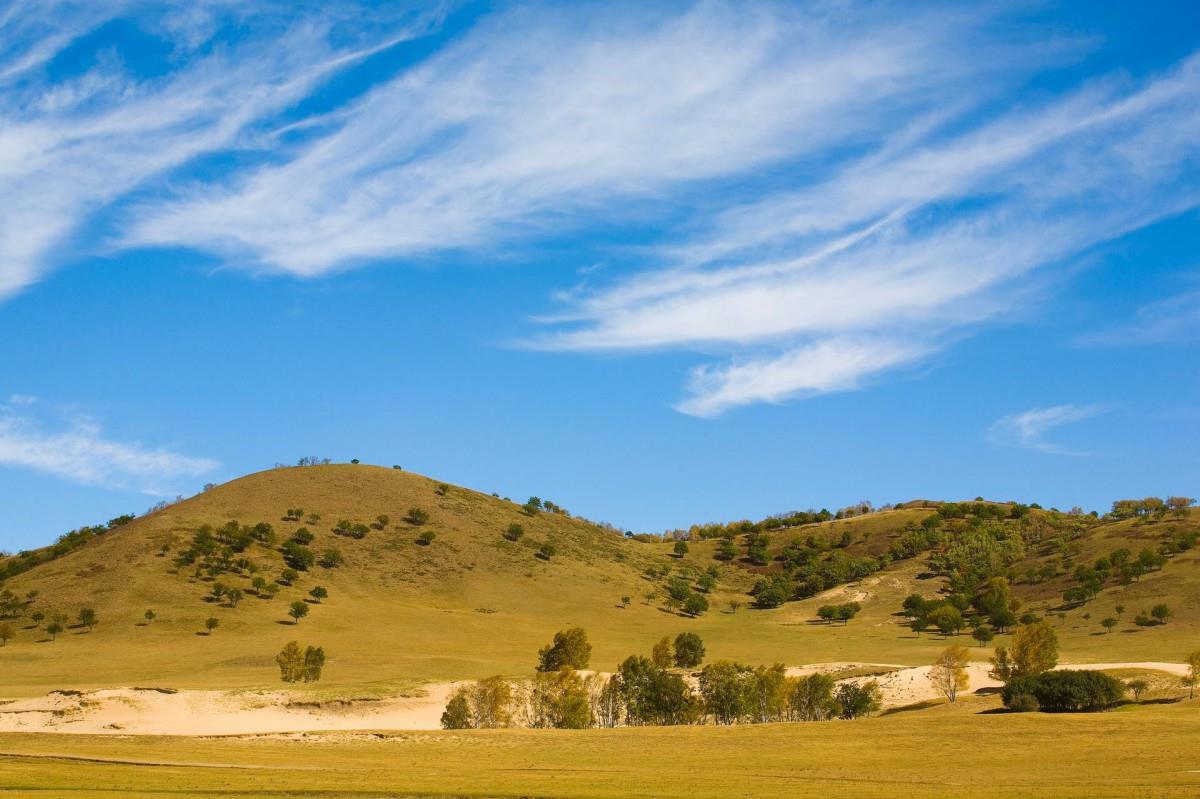 乌兰布统美丽湖泊图片大全