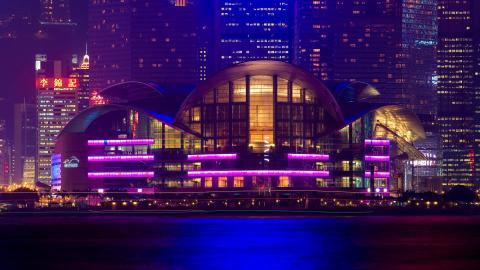 香港维多利亚港夜景图片第二辑