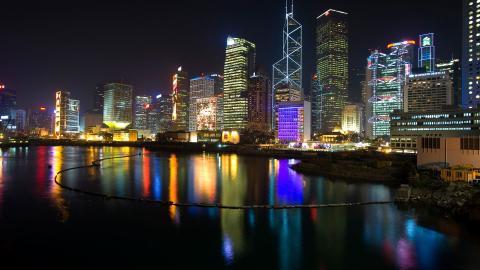 香港维多利亚港夜景图片第二辑