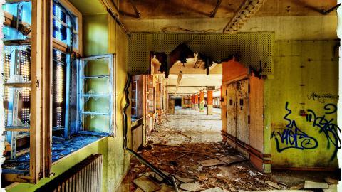 遗忘的城市破旧建筑图片(下)