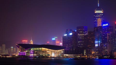 香港维多利亚港夜景图片第二辑