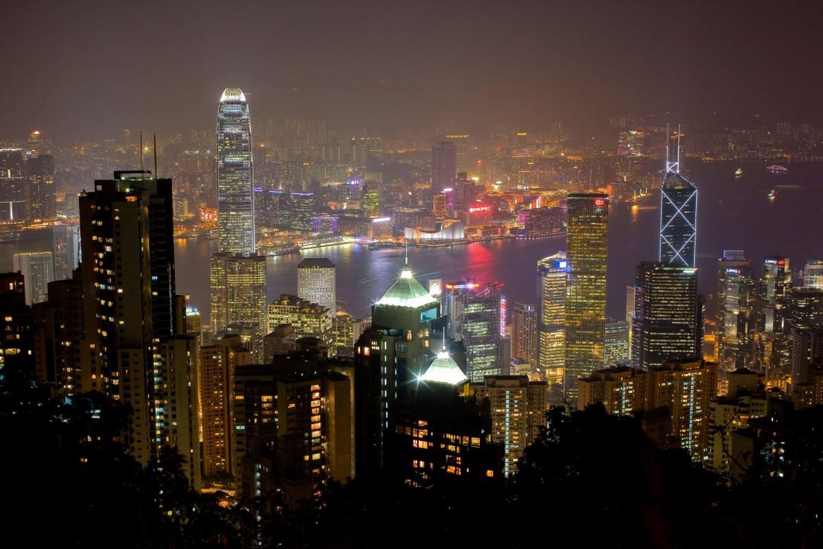 香港维多利亚港夜景图片第二辑