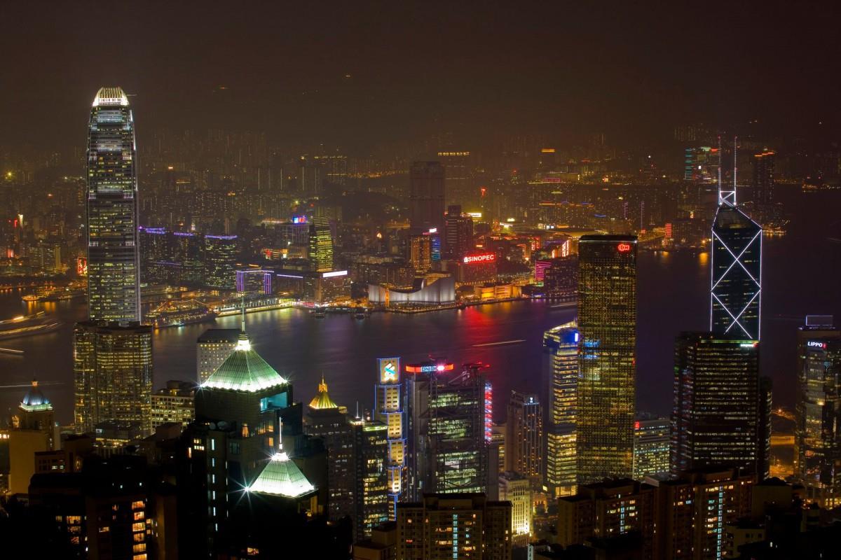 香港维多利亚港夜景图片第二辑