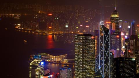 香港维多利亚港夜景图片第二辑