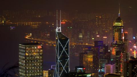 香港维多利亚港夜景图片第二辑